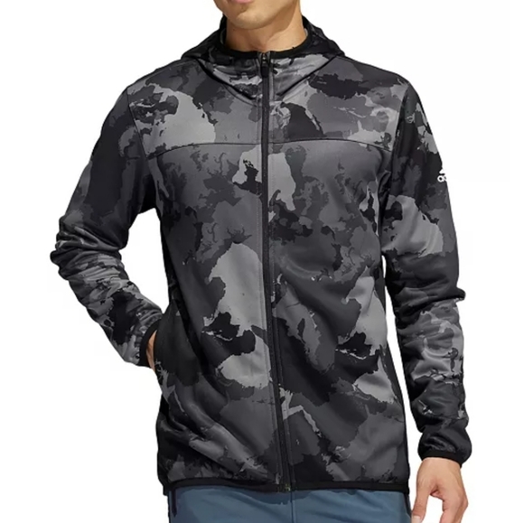 adidas Other - 🆕️ Adidas Men's Camo Fleece Hoodie Jacket